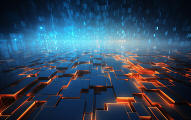 Obraz premium Abstract technology background Business & development direction