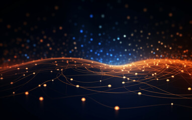 abstract technology Background, abstract technology particle