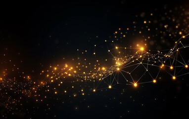 abstract technology Background, abstract technology particle