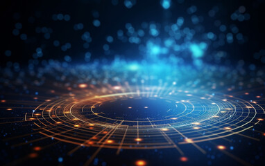 abstract technology Background, abstract technology particle