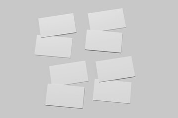 Business Card Blank Mockup