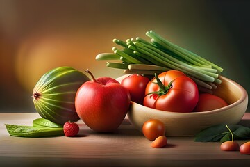 vegetables and fruits