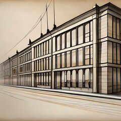 building in the city