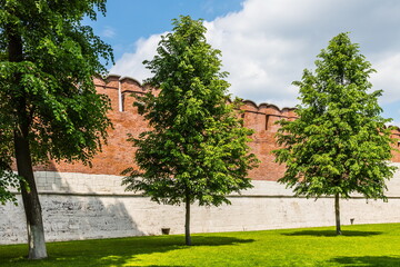 Fototapeta na wymiar The Tula Kremlin is a monument of defense architecture, Russia