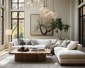 A cozy den featuring a stylish couch and loveseat, vibrant cushions, and a modern coffee table, this living room is the perfect place to relax and enjoy the comfort of home