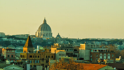 View of Rome from Castel Sant'Angelo