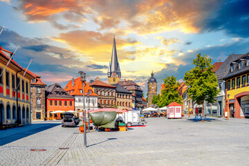 Altstadt, Lichtenfels, Bayern, Deutschland 