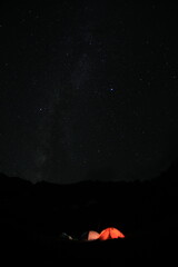 Fototapeta premium night in the mountains