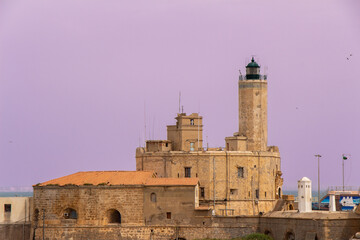 Obraz premium Alger, Algiers, Algeria, 04 20 2023 : The Lighthouse of the Admiralty in Algiers, Alger, Algeria.