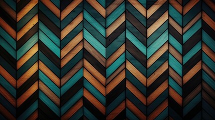 3d black abstract zigzag background