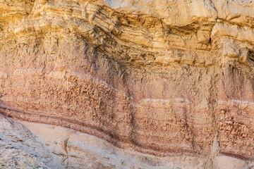 Canyon in the California desert.