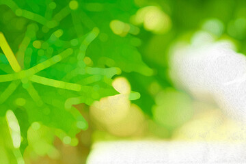 Leaves Refreshing, Lush, Green, Bright, Sunlit, Maple Leaf Filtered Photo Border, Sale Sign, Background, Border, Backdrop, for Arbor Club, Arborist, Gardening Club, Flier, Poster, Ad, Publication