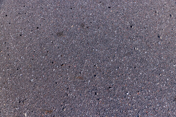 Close up of an asphalt road