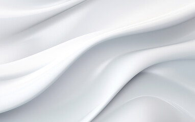 Smooth white wave background 