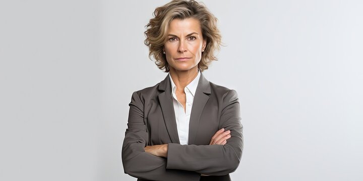 A concerned professional with a stern face