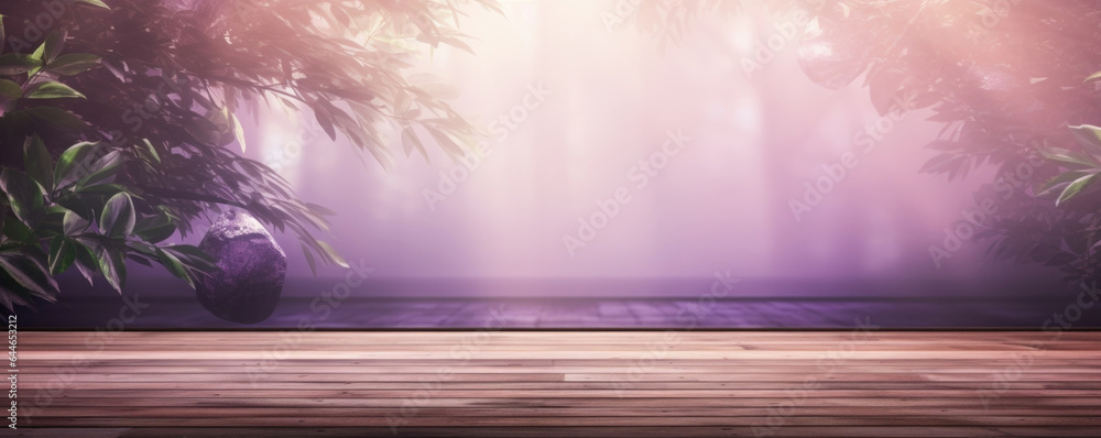 Poster a gentle light background with a soft purple glow filtering through a translucent window. delicate s
