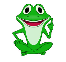 green frog