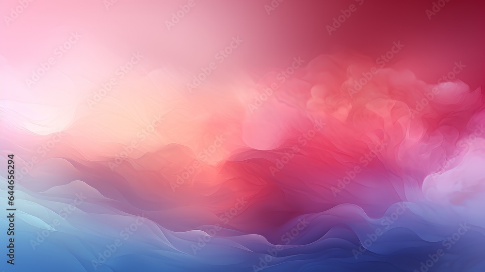 Wall mural an abstract pink backdrop with flowing lines. generative ai.
