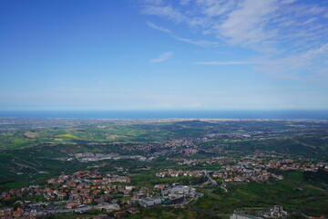 Fototapeta premium San Marino ,Castillo