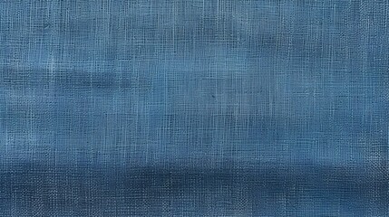 Closeup of blue fabric texture for background used. Pattern blue dark denim textile textured,  natural cotton cloth. burlap blank canvas. generative AI