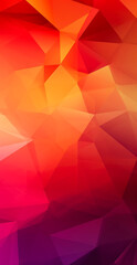 Obraz premium Vertical geometric square triangle background. Colorful Geometric pattern background. 
