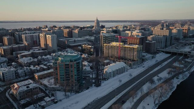 view of the city