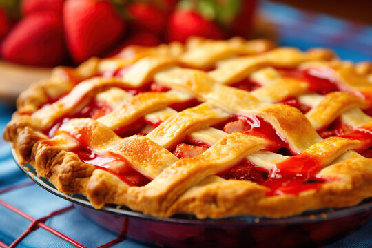 Homemade Strawberry Rhubarb Pie: A Sweet-Tart Delight