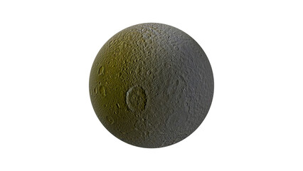 Tethys , or Saturn III, is a mid-sized moon of Saturn