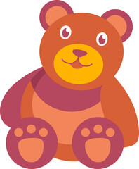 Teddy Bear Character illustration