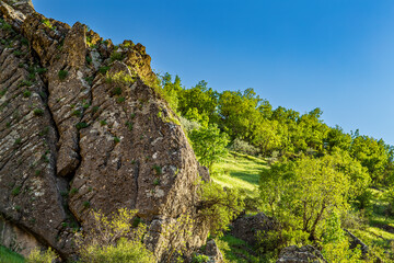 landscape in the mountains