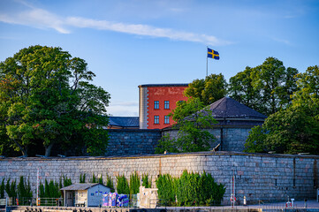 Waxholms old fortres in Stockholm atcipelago