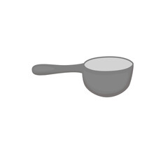 Small sauce pan with handle illustration