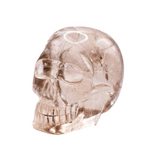Crystal Skull on a transparent background 