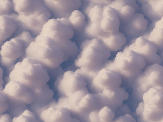 white clouds (Seamless)
