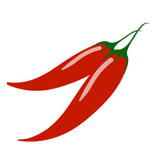 red hot chili illustration