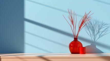 Minimalist background for product photography