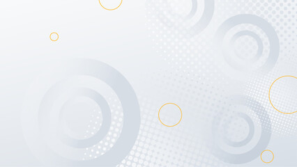 Vector gradient white monochrome abstract background