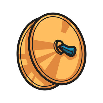 Classic Cymbal Music Instrument Clipart
