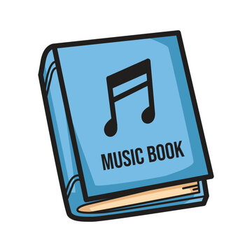 Book Music Instrument Clipart