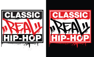 Urban street hip-hop graffiti designs. Streetwear typography vector illustrations.