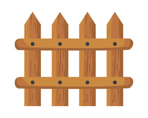 garden wooden fence natural