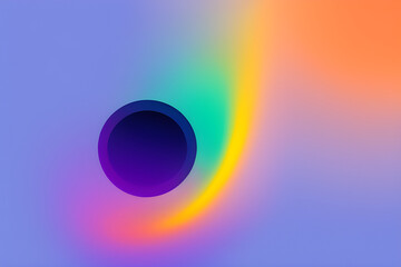 Abstract Blurred colorful gradient background. Beautiful wave backdrop. Vector illustration for your graphic design, banner, poster, card or wallpaper, theme