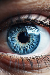 Human Eye Close-Up