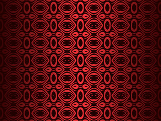 High contrast shiny red and black stripes background. Abstract technology graphic banner design. Vector corporate background.