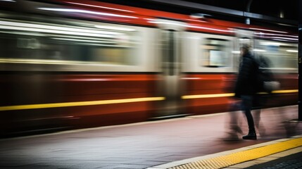 Rush-hour on public transport.