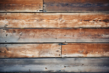 Old wooden background or texture. Wood planks with natural patterns.