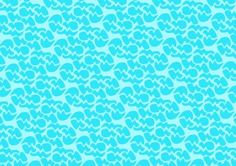 seamless pattern with shells