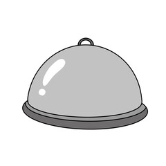 dish cover illustration.