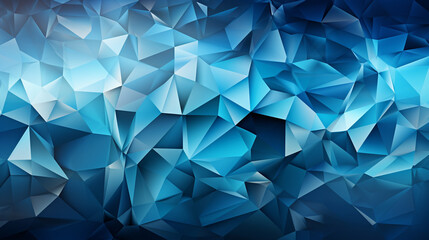 Background blue polygon