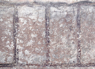 Stamped concrete floor texture background. Rough and grunge surface background.